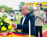 รองผู้ว่าฯ สุราษฎร์ธานีร่วมพิธีปิดการฝึกอบรมพระสังฆาธิการในห ... พารามิเตอร์รูปภาพ 1