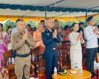 รองผู้ว่าฯ สุราษฎร์ธานีร่วมพิธีปิดการฝึกอบรมพระสังฆาธิการในห ... พารามิเตอร์รูปภาพ 6