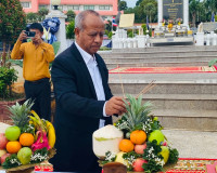 รองผู้ว่าฯ สุราษฎร์ธานีร่วมพิธีปิดการฝึกอบรมพระสังฆาธิการในห ... พารามิเตอร์รูปภาพ 7