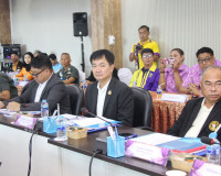 รองผู้ว่าฯ สุราษฎร์ธานีต้อนรับหน่วยราชการในพระองค์และคณะกรรม ... พารามิเตอร์รูปภาพ 15