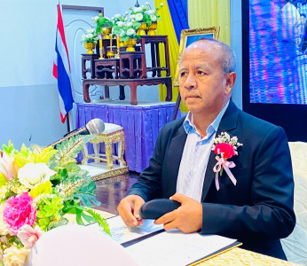 รองผู้ว่าราชการจังหวัดสุราษฎร์ธานี เป็นประธานพิธีเปิดโครงการ ... พารามิเตอร์รูปภาพ 1