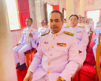 รองผู้ว่าราชการจังหวัดสุราษฎร์ธานี เป็นประธานในพิธีสมโภชและถ ... พารามิเตอร์รูปภาพ 3