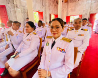รองผู้ว่าราชการจังหวัดสุราษฎร์ธานี เป็นประธานในพิธีสมโภชและถ ... พารามิเตอร์รูปภาพ 5
