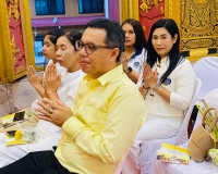 รองผู้ว่าราชการจังหวัดสุราษฎร์ธานี เป็นประธานในวันสำคัญทางพร ... พารามิเตอร์รูปภาพ 6