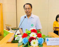 รองผู้ว่าราชการจังหวัดสุราษฎร์ธานี กล่าวต้อนรับคณะนักบริหารก ... พารามิเตอร์รูปภาพ 2