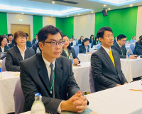 รองผู้ว่าราชการจังหวัดสุราษฎร์ธานี กล่าวต้อนรับคณะนักบริหารก ... พารามิเตอร์รูปภาพ 8