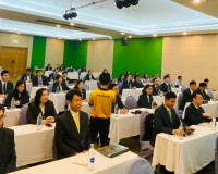 รองผู้ว่าราชการจังหวัดสุราษฎร์ธานี กล่าวต้อนรับคณะนักบริหารก ... พารามิเตอร์รูปภาพ 9