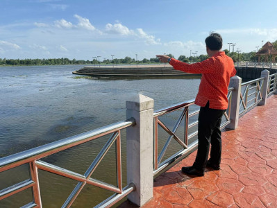 รองผู้ว่าราชการจังหวัดฯ ลงพื้นที่บึงขุนทะเลเพื่อเตรียมแนวทาง ... พารามิเตอร์รูปภาพ 1
