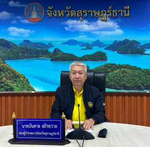 รองผู้ว่าราชการจังหวัดสุราษฎร์ธานี เป็นประธานการประชุมคณะกรร ... พารามิเตอร์รูปภาพ 1