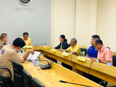 รองผู้ว่าราชการจังหวัดสุราษฎร์ธานี ร่วมประชุมติดตามผลการดำเน ... พารามิเตอร์รูปภาพ 1