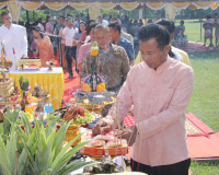 โรงพยาบาลสวนสราญรมย์ จ.สุราษฎร์ธานี จัดพิธีบวงสรวงพระบรมราชา ... พารามิเตอร์รูปภาพ 9
