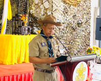 รองผู้ว่าราชการจังหวัดสุราษฎร์ธานี เป็นประธานในพิธีชุมนุมลูก ... พารามิเตอร์รูปภาพ 1
