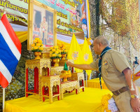 รองผู้ว่าราชการจังหวัดสุราษฎร์ธานี เป็นประธานในพิธีชุมนุมลูก ... พารามิเตอร์รูปภาพ 12