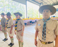 รองผู้ว่าราชการจังหวัดสุราษฎร์ธานี เป็นประธานในพิธีชุมนุมลูก ... พารามิเตอร์รูปภาพ 14