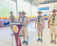 รองผู้ว่าราชการจังหวัดสุราษฎร์ธานี เป็นประธานในพิธีชุมนุมลูก ... พารามิเตอร์รูปภาพ 17