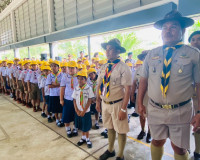 รองผู้ว่าราชการจังหวัดสุราษฎร์ธานี เป็นประธานในพิธีชุมนุมลูก ... พารามิเตอร์รูปภาพ 18