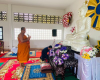 รองผู้ว่าราชการจังหวัดสุราษฎร์ธานี กล่าวต้อนรับ รศ.ดร.วไล ณ  ... พารามิเตอร์รูปภาพ 2
