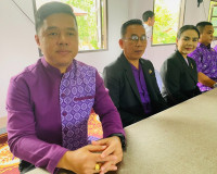 รองผู้ว่าราชการจังหวัดสุราษฎร์ธานี กล่าวต้อนรับ รศ.ดร.วไล ณ  ... พารามิเตอร์รูปภาพ 4