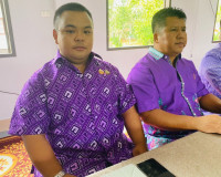 รองผู้ว่าราชการจังหวัดสุราษฎร์ธานี กล่าวต้อนรับ รศ.ดร.วไล ณ  ... พารามิเตอร์รูปภาพ 5