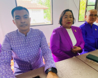 รองผู้ว่าราชการจังหวัดสุราษฎร์ธานี กล่าวต้อนรับ รศ.ดร.วไล ณ  ... พารามิเตอร์รูปภาพ 6
