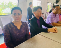 รองผู้ว่าราชการจังหวัดสุราษฎร์ธานี กล่าวต้อนรับ รศ.ดร.วไล ณ  ... พารามิเตอร์รูปภาพ 12