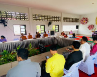 รองผู้ว่าราชการจังหวัดสุราษฎร์ธานี กล่าวต้อนรับ รศ.ดร.วไล ณ  ... พารามิเตอร์รูปภาพ 16