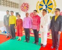 รองผู้ว่าราชการจังหวัดสุราษฎร์ธานี กล่าวต้อนรับ รศ.ดร.วไล ณ  ... พารามิเตอร์รูปภาพ 18