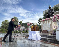รองผู้ว่าราชการจังหวัดฯ ร่วมพิธีสงฆ์เจริญพระพุทธมนต์และพิธีส ... พารามิเตอร์รูปภาพ 1