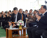 รองผู้ว่าราชการจังหวัดฯ ร่วมพิธีสงฆ์เจริญพระพุทธมนต์และพิธีส ... พารามิเตอร์รูปภาพ 5