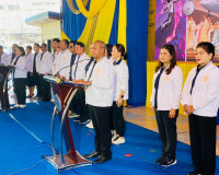 รองผู้ว่าราชการจังหวัดสุราษฎร์ธานี ประธานในพิธีกล่าวเปิดการแ ... พารามิเตอร์รูปภาพ 4