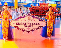 รองผู้ว่าราชการจังหวัดสุราษฎร์ธานี ประธานในพิธีกล่าวเปิดการแ ... พารามิเตอร์รูปภาพ 7