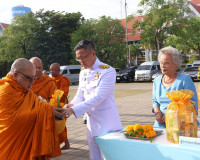 จังหวัดสุราษฎร์ธานี จัดพิธีทำบุญตักบาตรถวายพระราชกุศลเนื่องใ ... พารามิเตอร์รูปภาพ 7