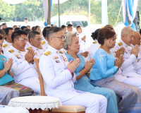 จังหวัดสุราษฎร์ธานี จัดพิธีทำบุญตักบาตรถวายพระราชกุศลเนื่องใ ... พารามิเตอร์รูปภาพ 9