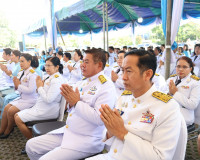 จังหวัดสุราษฎร์ธานี จัดพิธีทำบุญตักบาตรถวายพระราชกุศลเนื่องใ ... พารามิเตอร์รูปภาพ 12