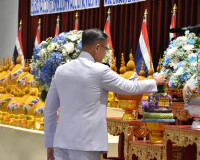 ผู้ว่าราชการจังหวัดสุราษฎร์ธานี นำข้าราชการและพสกนิกรชาวจังห ... พารามิเตอร์รูปภาพ 7