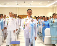 ผู้ว่าราชการจังหวัดสุราษฎร์ธานี นำข้าราชการและพสกนิกรชาวจังห ... พารามิเตอร์รูปภาพ 8