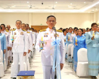 ผู้ว่าราชการจังหวัดสุราษฎร์ธานี นำข้าราชการและพสกนิกรชาวจังห ... พารามิเตอร์รูปภาพ 13