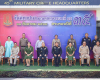 รองผู้ว่าราชการจังหวัดฯ ร่วมพิธีวันคล้ายวันสถาปนาหน่วย มณฑลท ... พารามิเตอร์รูปภาพ 8