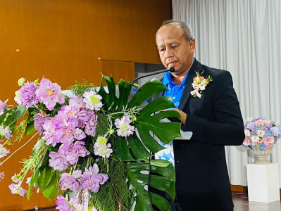 รองผู้ว่าราชการจังหวัดสุราษฎร์ธานี กล่าวต้อนรับนายชัยพล สุขเ ... พารามิเตอร์รูปภาพ 1