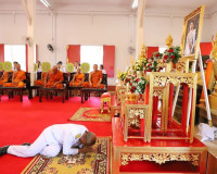 รองผู้ว่าราชการจังหวัดสุราษฎร์ธานี เป็นประธานในพิธี บำเพ็ญกุ ... พารามิเตอร์รูปภาพ 2