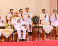 รองผู้ว่าราชการจังหวัดสุราษฎร์ธานี เป็นประธานในพิธี บำเพ็ญกุ ... พารามิเตอร์รูปภาพ 4