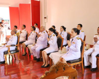 รองผู้ว่าราชการจังหวัดสุราษฎร์ธานี เป็นประธานในพิธี บำเพ็ญกุ ... พารามิเตอร์รูปภาพ 5