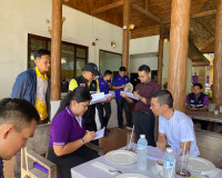 รองผู้ว่าราชการจังหวัดสุราษฎร์ธานีร่วมตรวจสถานที่และประชุมคณ ... พารามิเตอร์รูปภาพ 4
