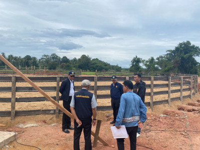 รองผู้ว่าราชการจังหวัดสุราษฎร์ธานีร่วมตรวจสถานที่และประชุมคณ ... พารามิเตอร์รูปภาพ 1