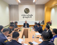 รองผู้ว่าราชการจังหวัดสุราษฎร์ธานี เป็นประธานประชุมหารือการแ ... พารามิเตอร์รูปภาพ 8