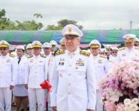 ข้าราชการและประชาชนจังหวัดสุราษฎร์ธานีทุกภาคส่วนประกอบพิธีวา ... พารามิเตอร์รูปภาพ 4