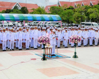 รองผู้ว่าราชการจังหวัดสุราษฎร์ธานี เป็นประธานในพิธีวางพวงมาล ... พารามิเตอร์รูปภาพ 6