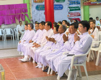 รองผู้ว่าราชการจังหวัดฯ ร่วมประกอบพิธีสวดมนต์-เดินธูป ในงานเ ... พารามิเตอร์รูปภาพ 1