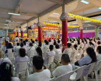 รองผู้ว่าราชการจังหวัดฯ ร่วมประกอบพิธีสวดมนต์-เดินธูป ในงานเ ... พารามิเตอร์รูปภาพ 4