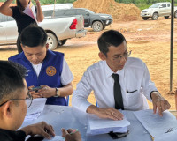 รองผู้ว่าราชการจังหวัดสุราษฎร์ธานี เป็นประธานการตรวจสถานที่ส ... พารามิเตอร์รูปภาพ 5